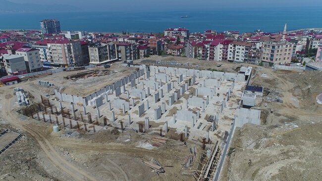 Avni Aker Stadı yerine yapılan Millet Bahçesi görüntülendi 1