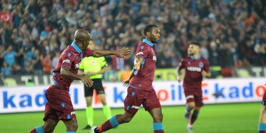 Trabzonspor-Gaziantep maçından kareler