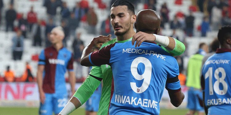 Trabzonspor'da maçın adamı oldu!