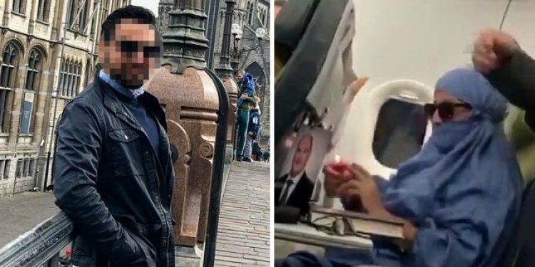 Uçağı birbirine katmıştı, oğlu da tanıdık çıktı