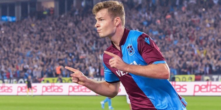 Trabzonspor taraftarının Sörloth aşkı bitmiyor! Ekmeğe yazdı