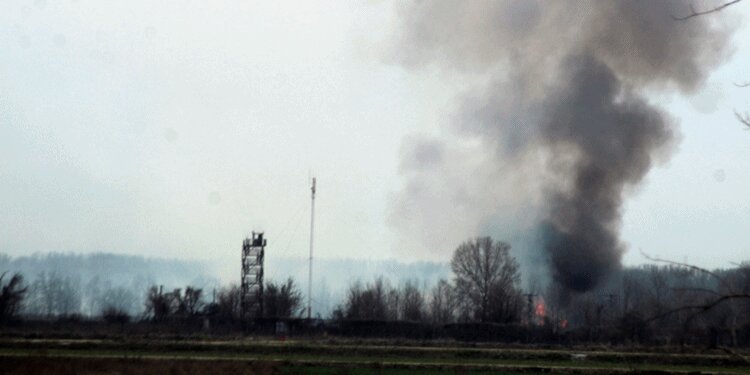 Mülteciler geçmesin diye yangın çıkardılar!