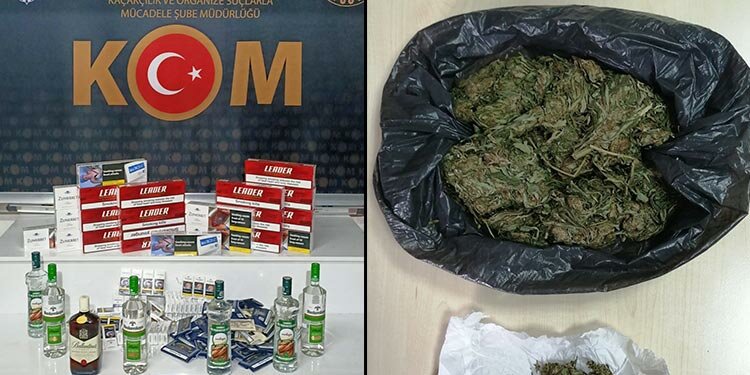 Trabzon'da polisten kaçamadılar! Sahil yolunda...