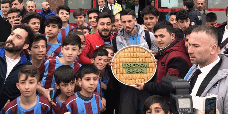 Trabzonspor Gaziantep'te böyle karşılandı! 