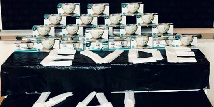 Trabzon'da maske uyanıklığı! Polis el koydu