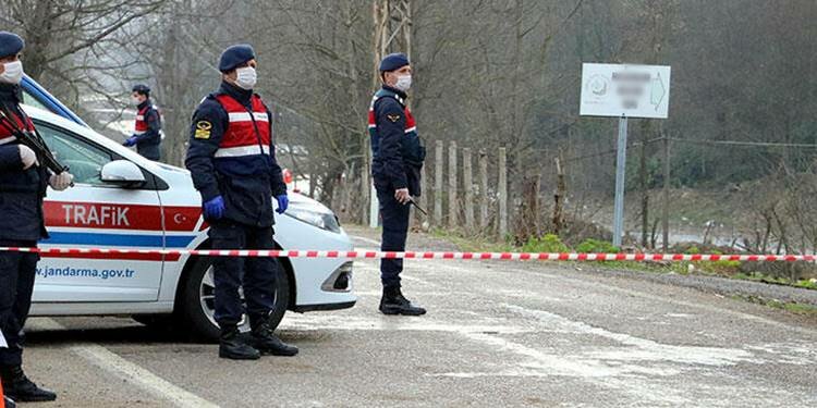 Trabzon'da baba-oğul karantinadan kaçtı!
