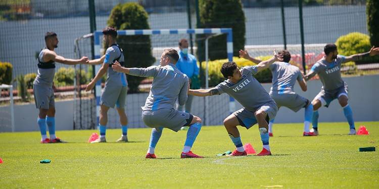 Trabzonspor Göztepe'ye taktik çalıştı!