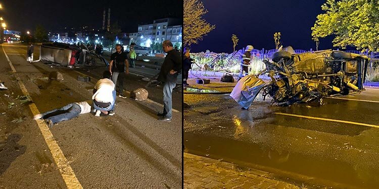 Giresun’da kaza, sahil yolu trafiğe kapandı