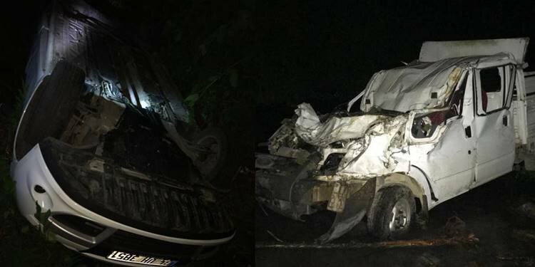 Giresun'da iki ayrı kaza! 2 ölü, 2 yaralı