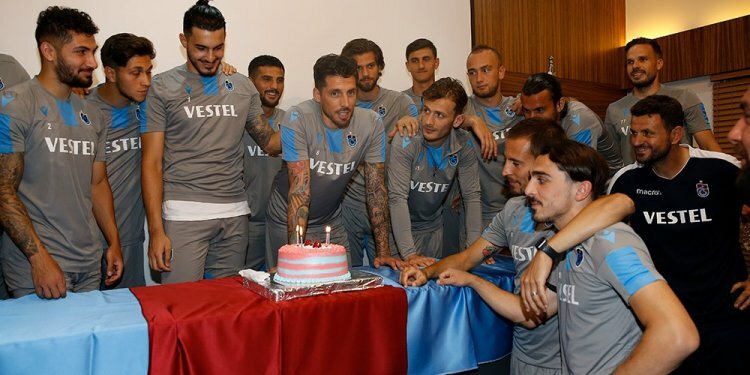 Trabzonspor'da Sosa'ya kutlama!