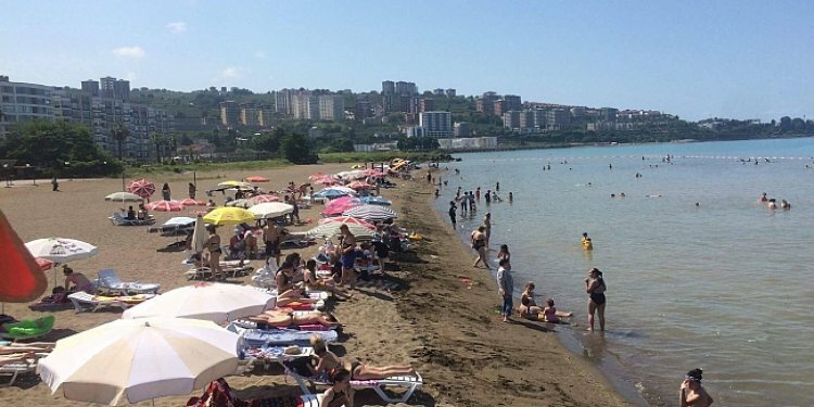 Trabzon'da yüzme alanları için koronavirüs tedbirleri!