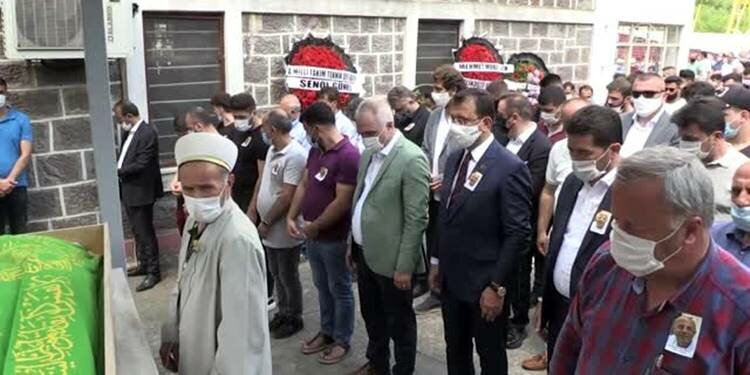 İmamoğlu Trabzon'a geldi, Tütüncü'nün cenazesine katıldı! 