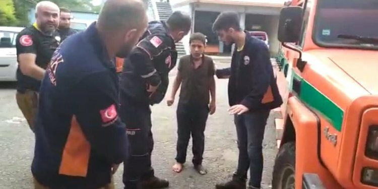 Rize'de kaybolan 11 yaşındaki çocuk bu halde bulundu