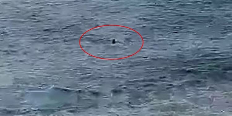 Rize'de boğulma anı kameralara yansıdı!