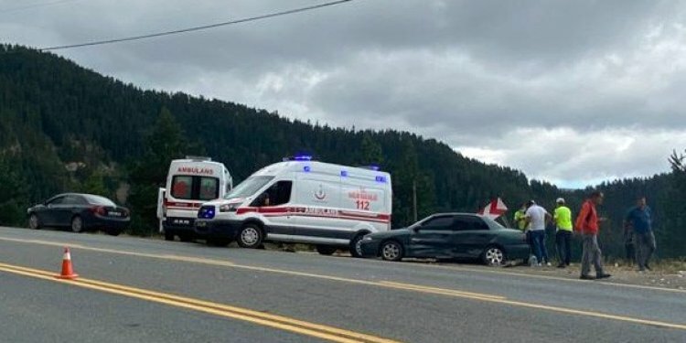 Zigana Dağı'nda kaza! 9 yaralı