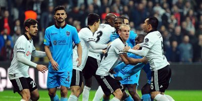 Trabzonspor Beşiktaş ilk 11'ler...