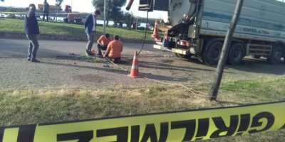 Trabzon’da kanalizasyona düşen işçinin cesedi bulundu