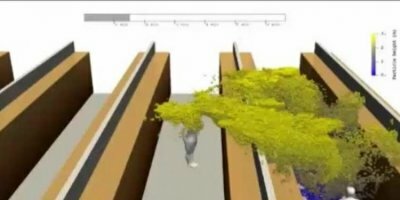 Koronavirüs havada bakın nasıl yayılıyor