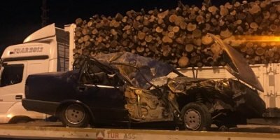 Ordu’da korkunç kaza: Park halindeki kamyona çarptı