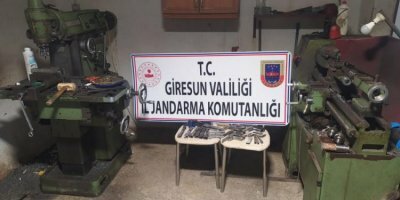 Silah imalathanesine baskın!